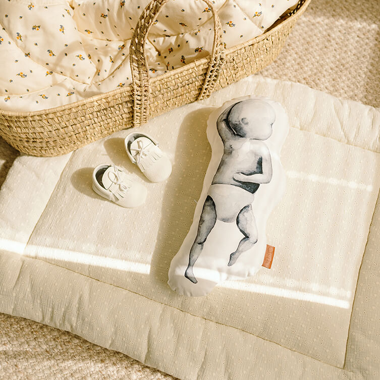 Babykissen Watercolor Three